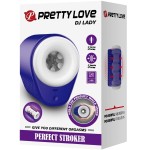 PRETTY LOVE - DJ LADY MÃNNLICHER MASTURBATOR MIT VIBRATION 5 EINSTELLUNGEN LILA